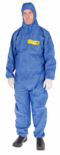 Combinaison protection chimie Typ 5/6, bleu, taille XXXL