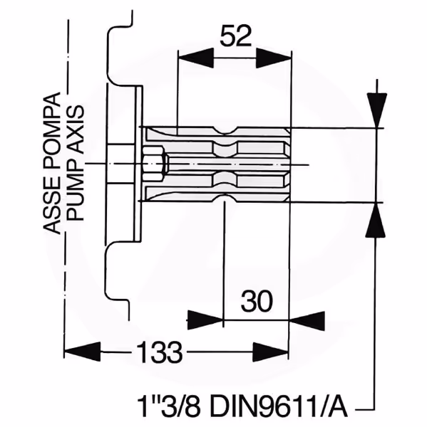 Pompe pulverisateur Comet à membrane BP105K Origine