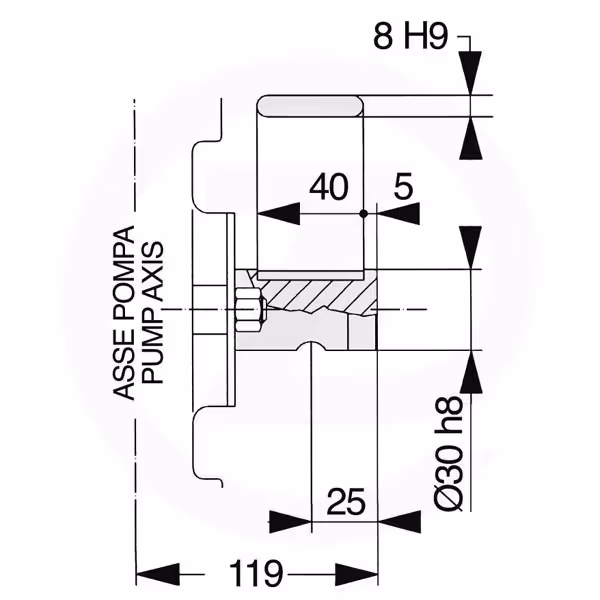 Pompe pulverisateur Comet à membrane BP 60K Origine