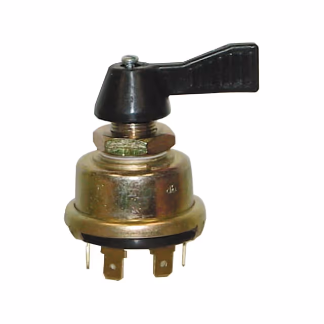 Commutateur clignotant 3 positions ø 14 mm blister