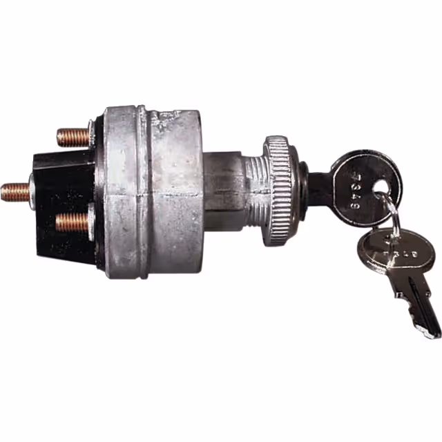Commutateur de demarrage a cle 4 positions blister