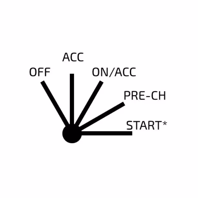Commutateur de demarrage a cle type massey ferguson