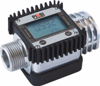 Compteur digital gasoil Piusi K24 aluminium 1"