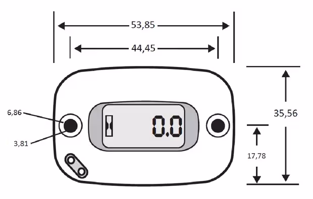 Compteur horaire - vibrations