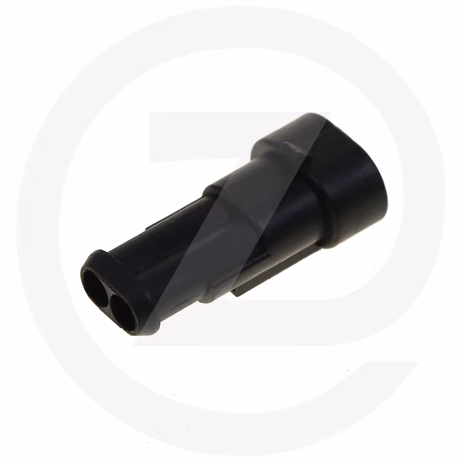 Con. superseal 1.5 mm femelle pour cosse male - 2 poles