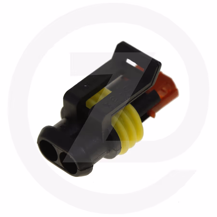 Con. superseal 1.5 mm male pour cosse femelle - 2 poles