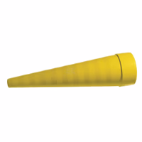 Cône d'obturation jaune pour Ø13-42mm