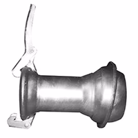 Cone de reduc. galva + rac. m/f type ferrari 150 x 100