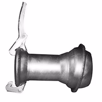 Cone de reduc. galva + rac. m/f type ferrari 200 x 150