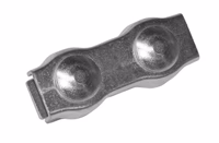 Connect. câble électr. jusqu'à 8 mm de diamètre, galvanisé