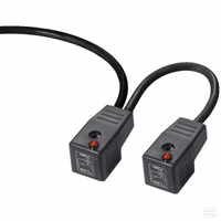 Connecteur avec câble moulé