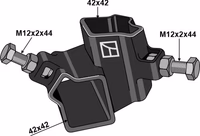 Connecteur d'angle (standard) gauche