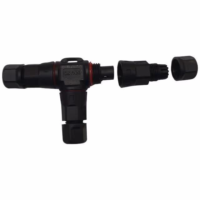 Connecteur etanche en t pour cable 1 mm2 de robot de tonte