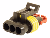 Connecteur étanche - femelle 3v (1.5mm) - Vendu par 5