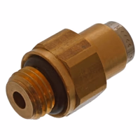 Connecteur fileté pour tube plastique
