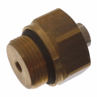 Connecteur fileté pour tube plastique