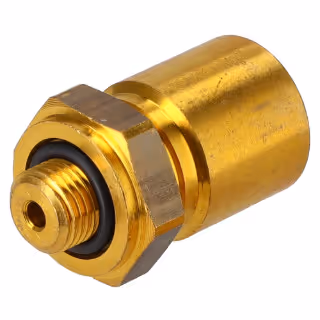 Connecteur fileté pour tube plastique