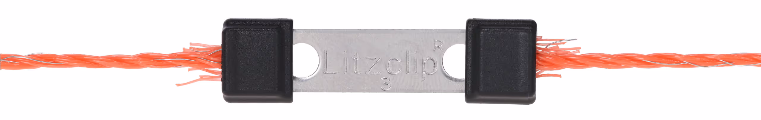 Connecteur Litzclip inox fil 3mm 