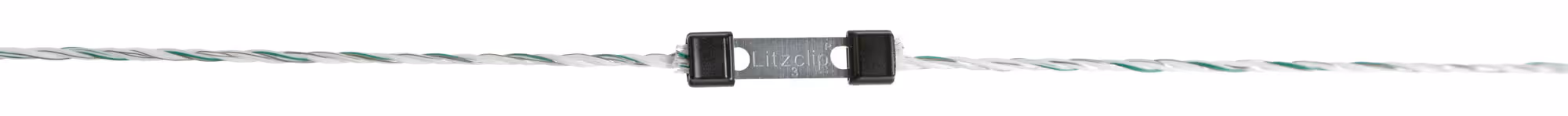Connecteur Litzclip inox fil 3mm lot de 10