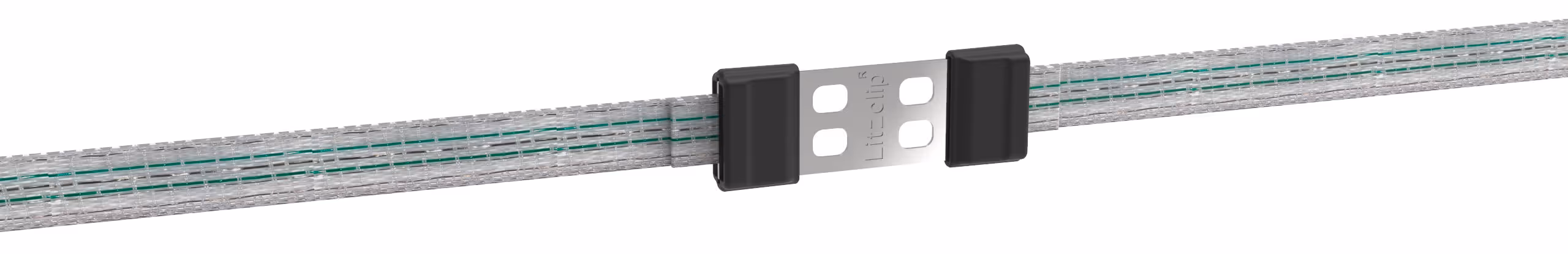 Connecteur ruban Litzclip Inox, jusqu'à 12,5mm