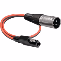 Connecteur sae s3 avec connecteur xlr 3 pin