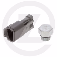 Connecteur switch water lvl ref 701/80513 adaptable JCB