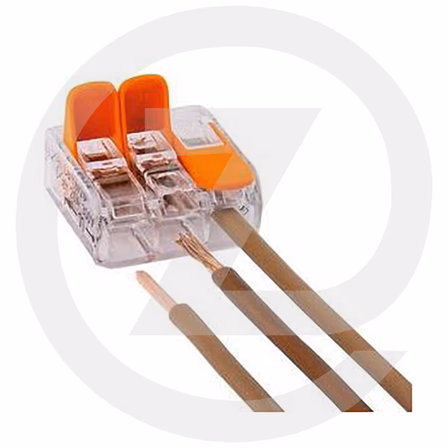 Connecteur wago fil rigide assortiment2-3-5 bornes (bl.25pcs)