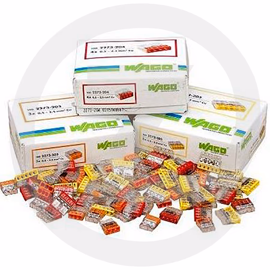 Connecteur wago fil souple assortiment 2-3-5 bornes (blis. 25pcs)