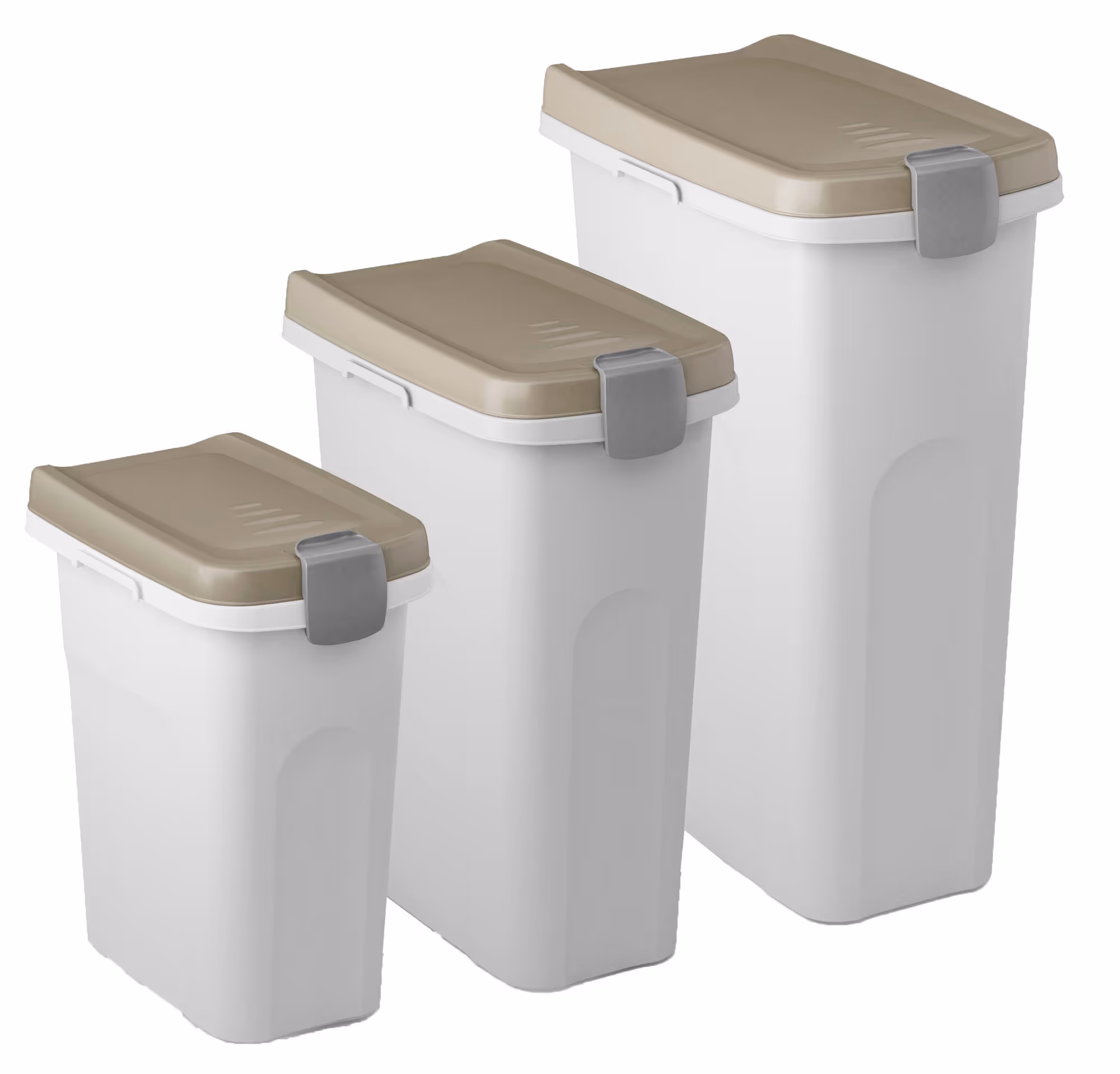 Conteneur Petfood brun/blanc, 40l