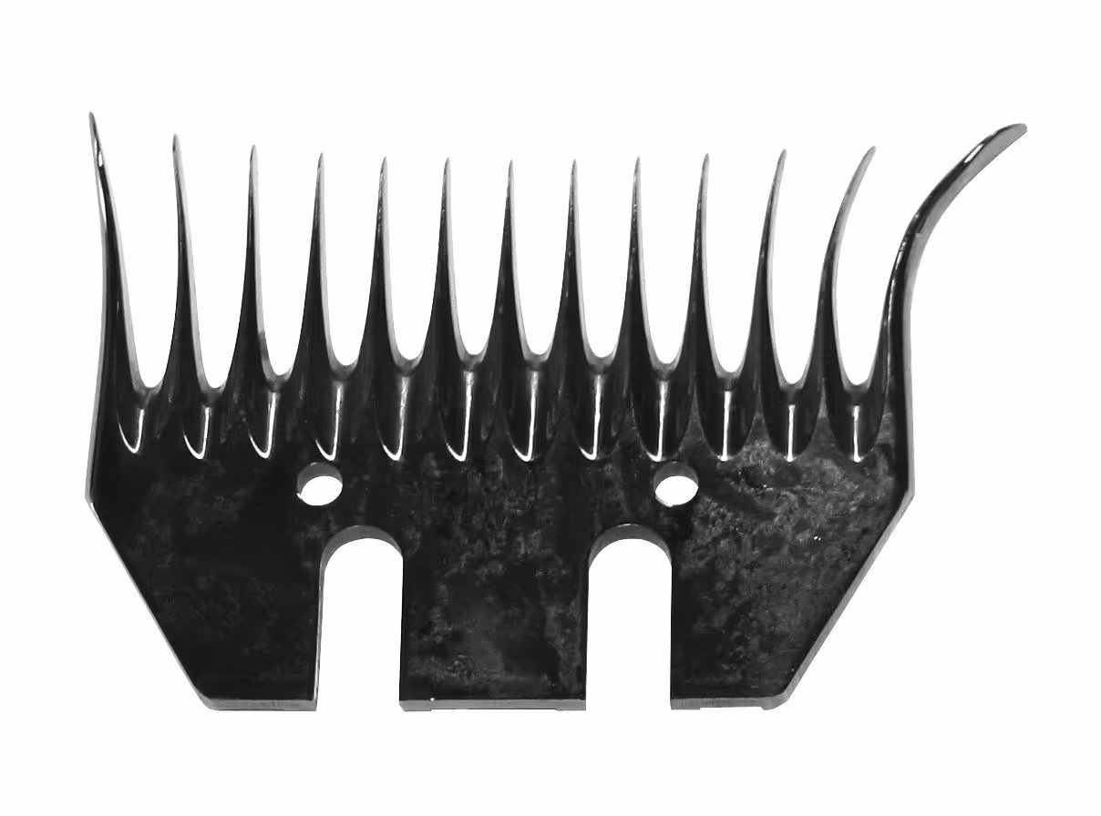Contre-peigne "Wellington" 393 13 dents, concave