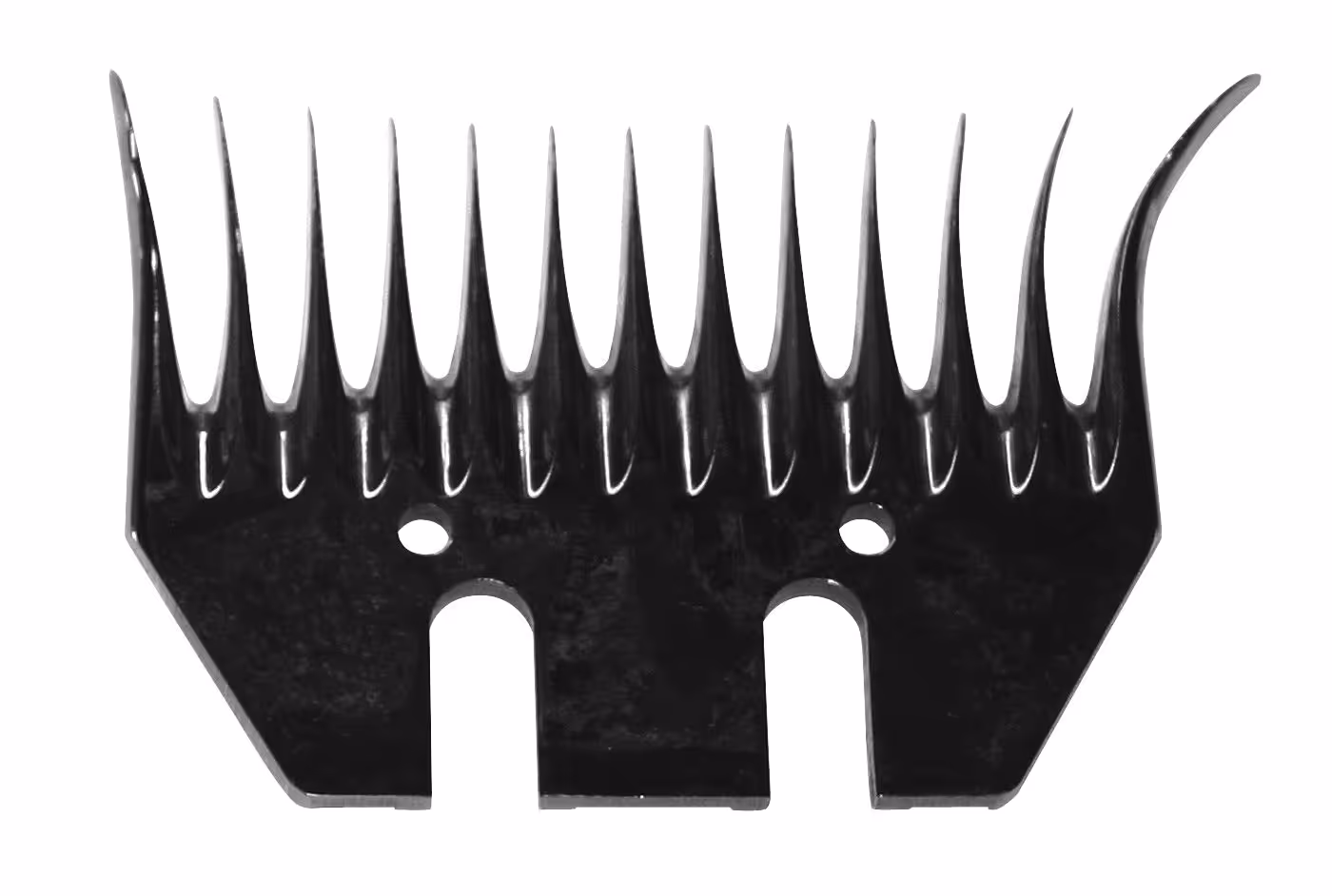 Contre-peigne "Wellington" 594 13 dents, concave