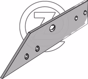 Contre sep charrue Agrolux Droit 94561 Adaptable