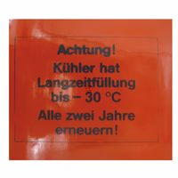 Contrôle liquide de refroidissement