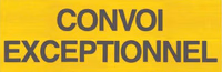CONVOI EXCEPTIONNEL CL II 1200X400X1mm