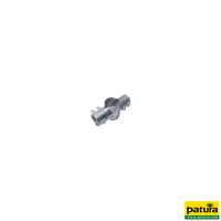 Coquille double en T, galvanisée, 2 x 2 pouces, 60 mm x 60 mm