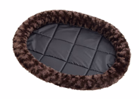 Corbeille marron, 54X45cm