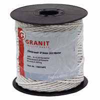 Corde clôture 6mm L500m 