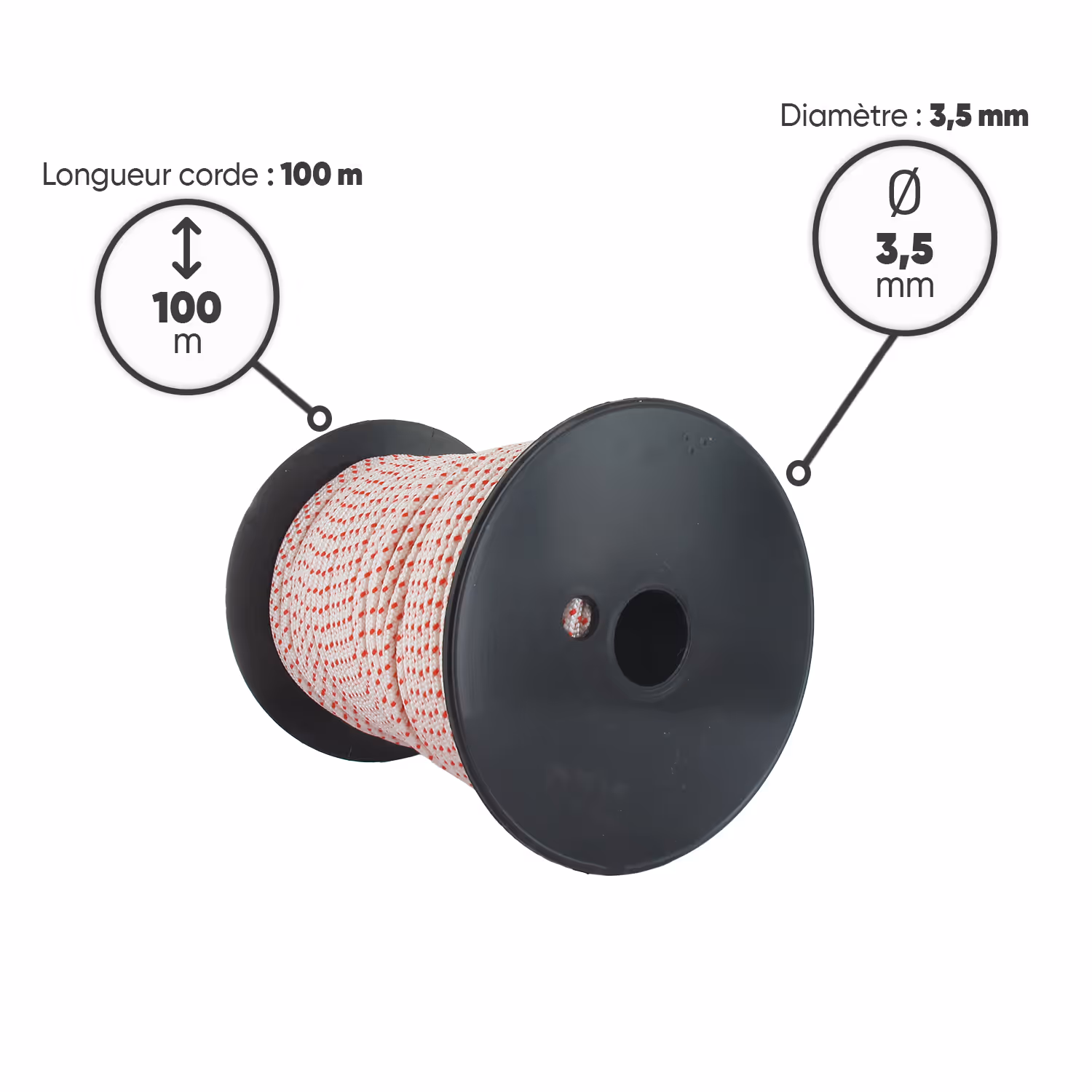 CORDE DE LANCEUR 3.5MM