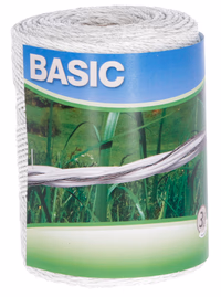 Cordelette 500 m blanc 3x0,16 conduct. acier inox