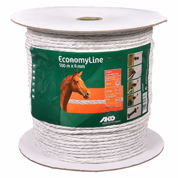 Cordelette 6 mm 500 m economyline