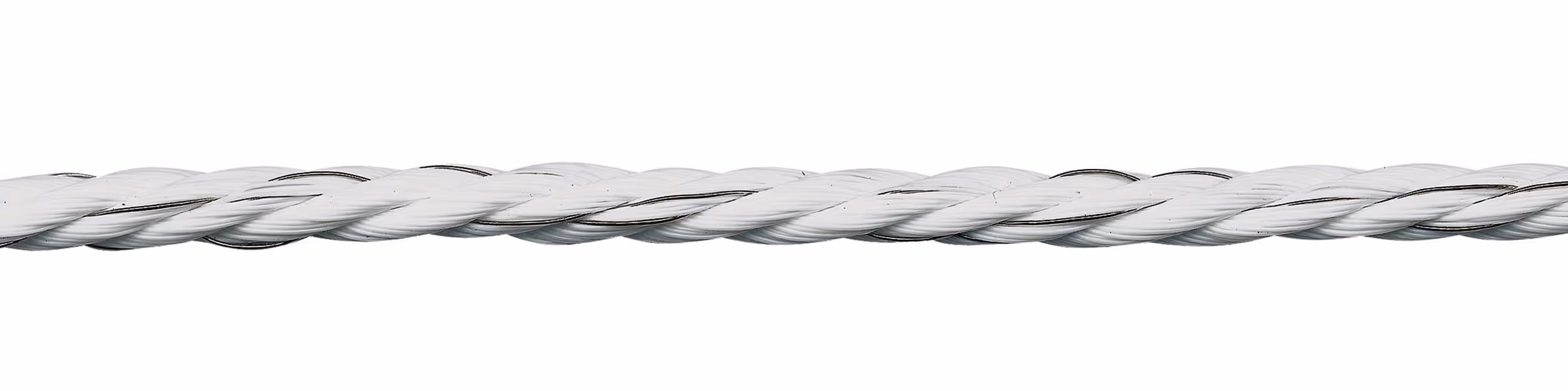 Cordelette Classic 6mm,200m blanc, 6x0,40 inox