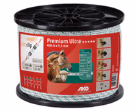 Cordelette Premium Ultra blanc/vert, 400m, Ø5,5mm