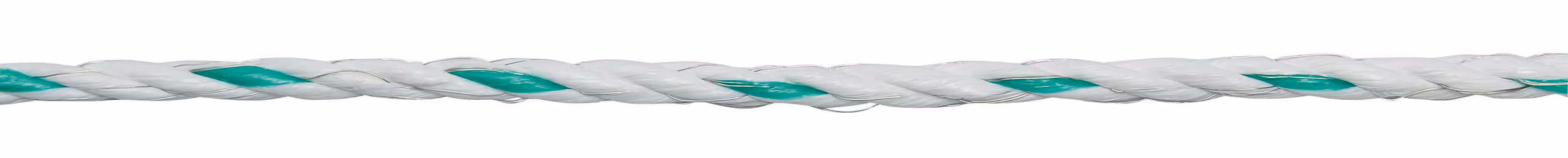 Cordelette PremiumLine blanc/vert, 400m, 6,5mm