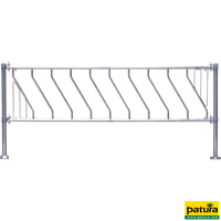 Cornadis oblique veaux, 4 m/ 12 Pl., sans poteaux ni brides