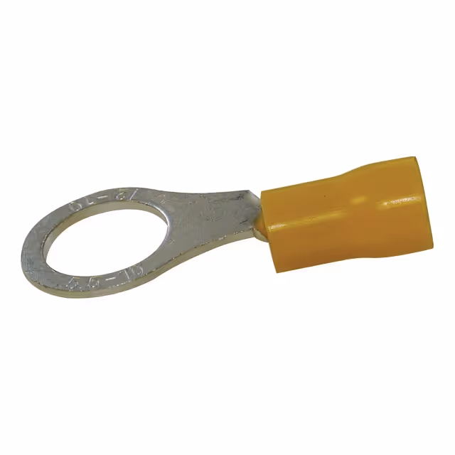 Cosse a oeil jaune 8mm blister de 12