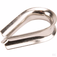 Cosse-coeur inox-A4 12 mm