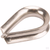 Cosse-coeur inox-A4 5 mm