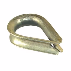 Cosse-cour, Ø câble3mm x 30mm - Vendu par 20
