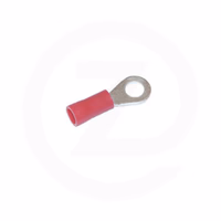 Cosse de câble à œillet rouge