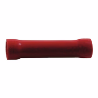 Cosse raccord bout a bout rouge boite de 100